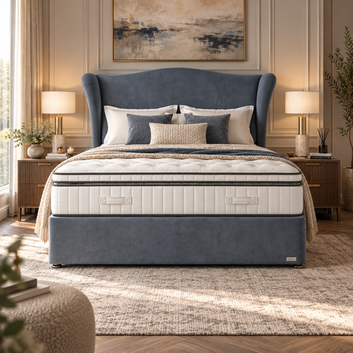 Joel Trending 2027 Upholstered Divan Bed
