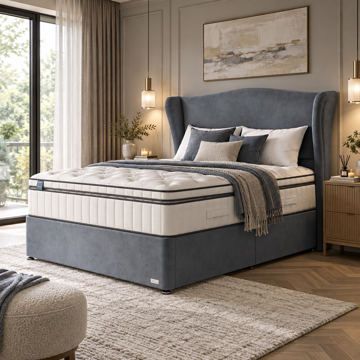Joel Trending 2027 Upholstered Divan Bed