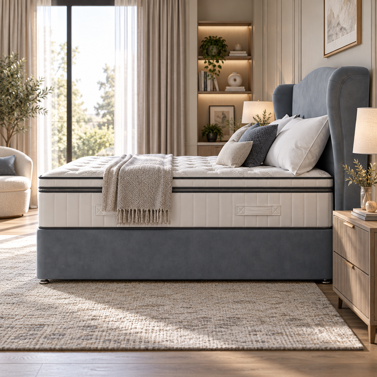 Joel Trending 2027 Upholstered Divan Bed