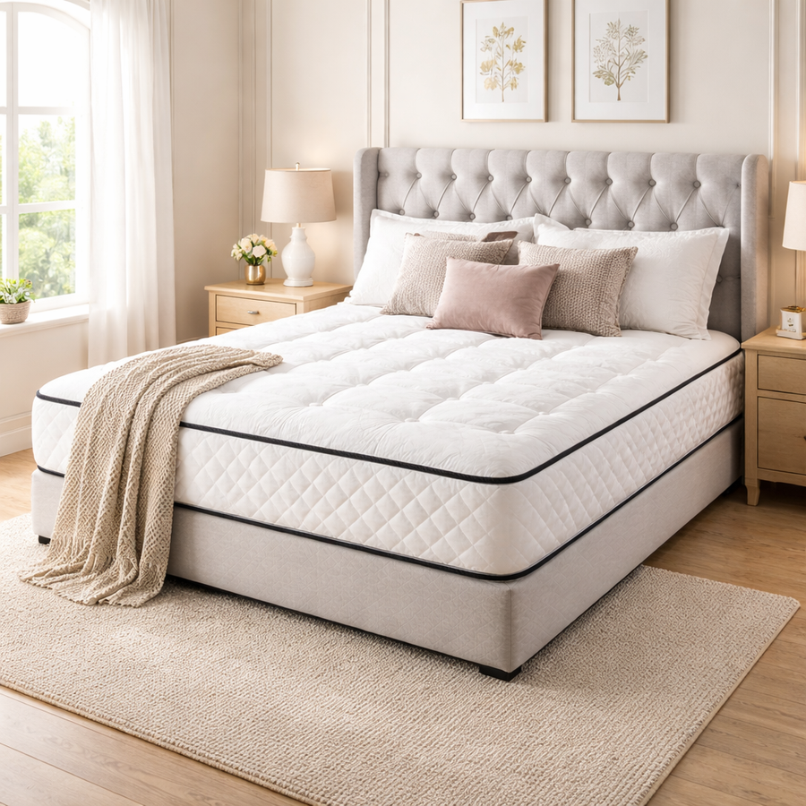 Mia Bella Open Coil Sprung Mattress