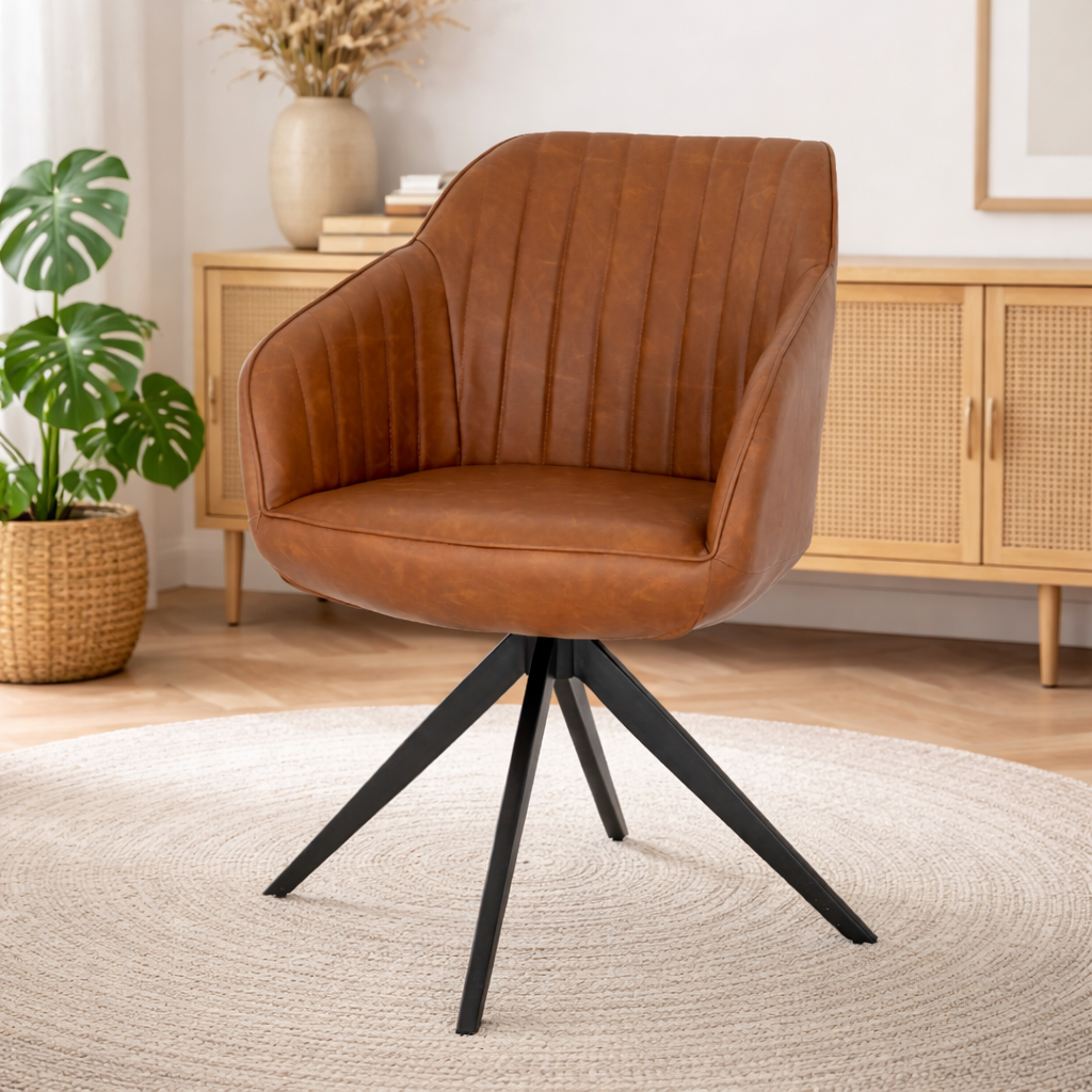 The Harlow Tan Chair