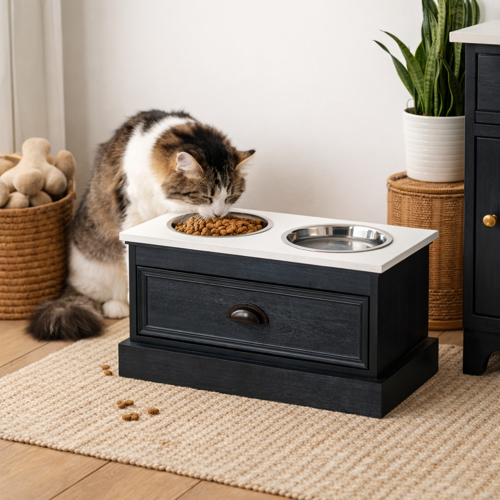 Forma Collection Pet Feeder Table
