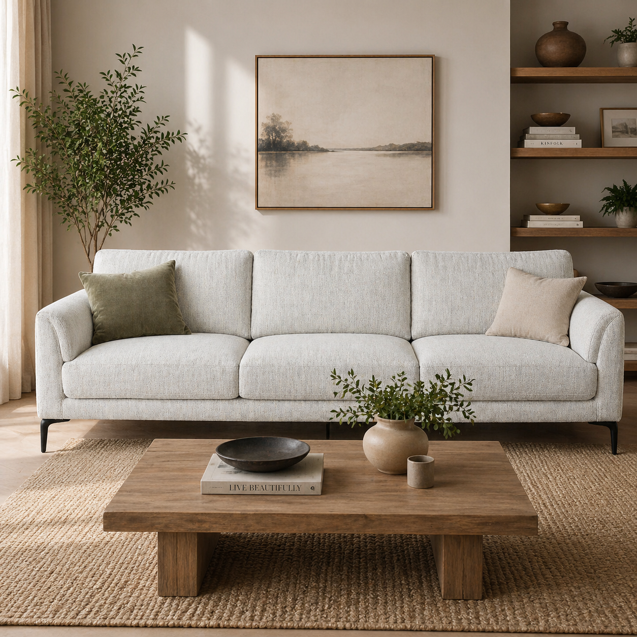 Remel Corner Sofa with Footstool