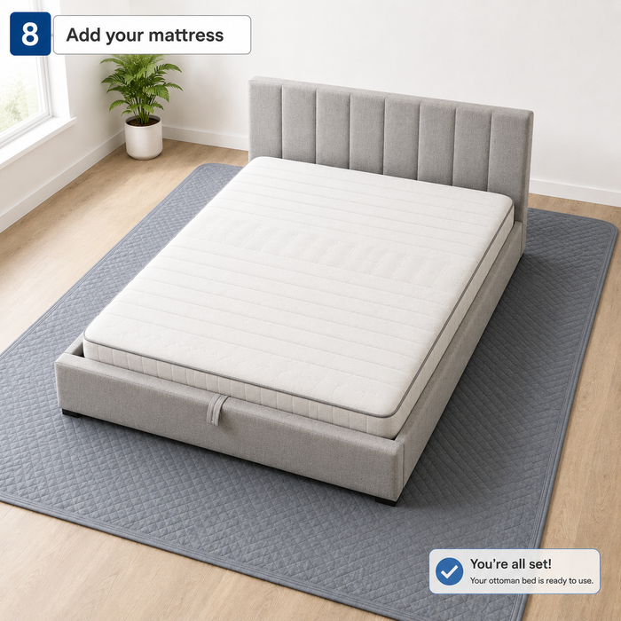 Add your mattress