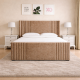 Andre Devonshire Winged Panel Upholstered Bed