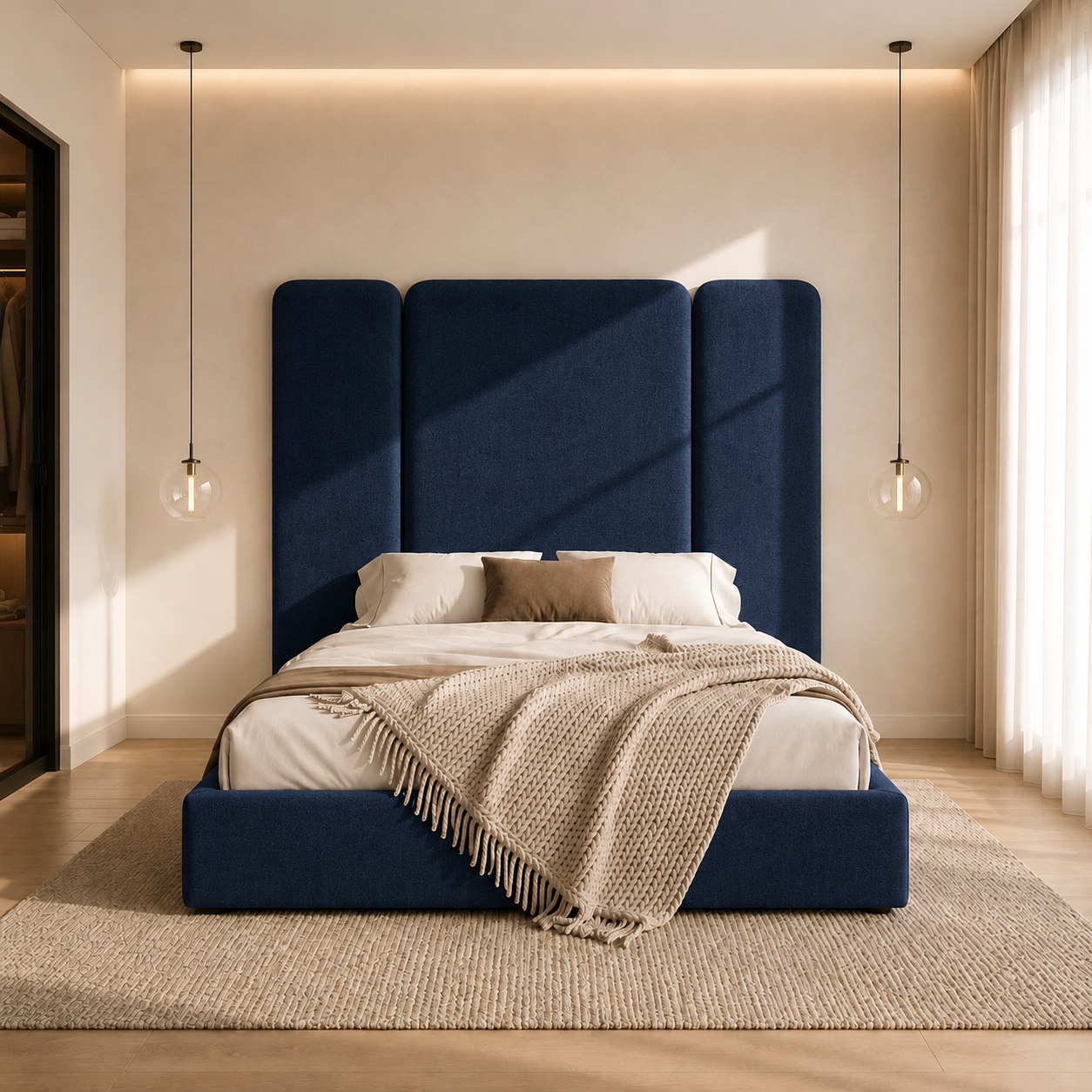 Peter Modern Signature Upholstered Bed – British Furniture Shop 2026