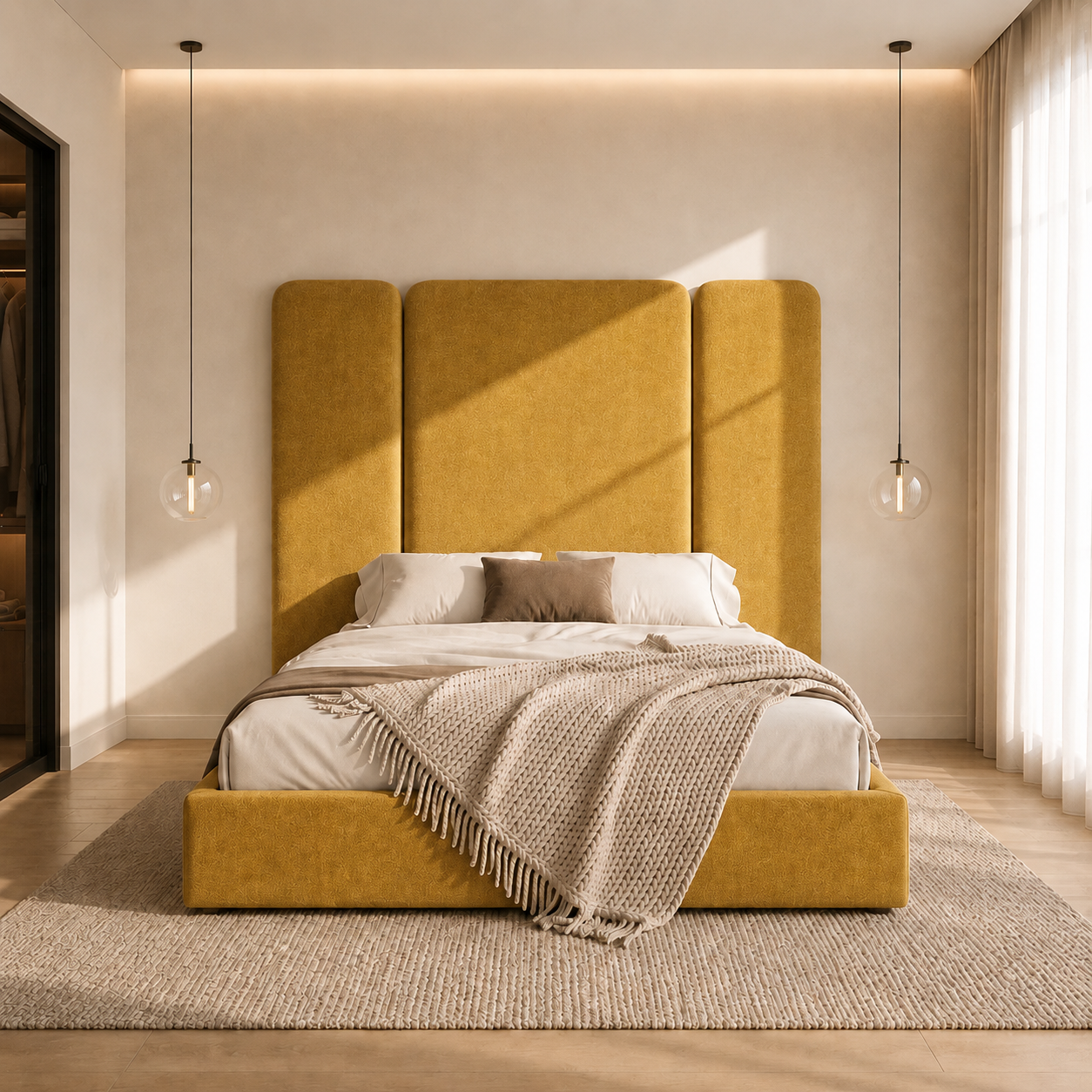 Peter Modern Signature Upholstered Bed – British Furniture Shop 2026