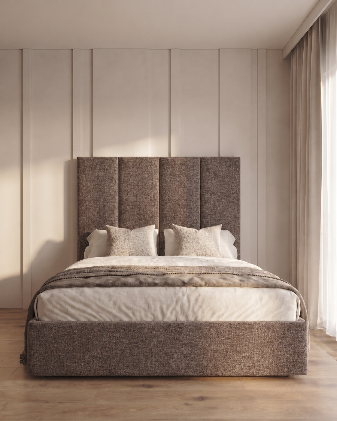 Andrew Modern Premium Upholstered Bed – British Furniture Shop 2026