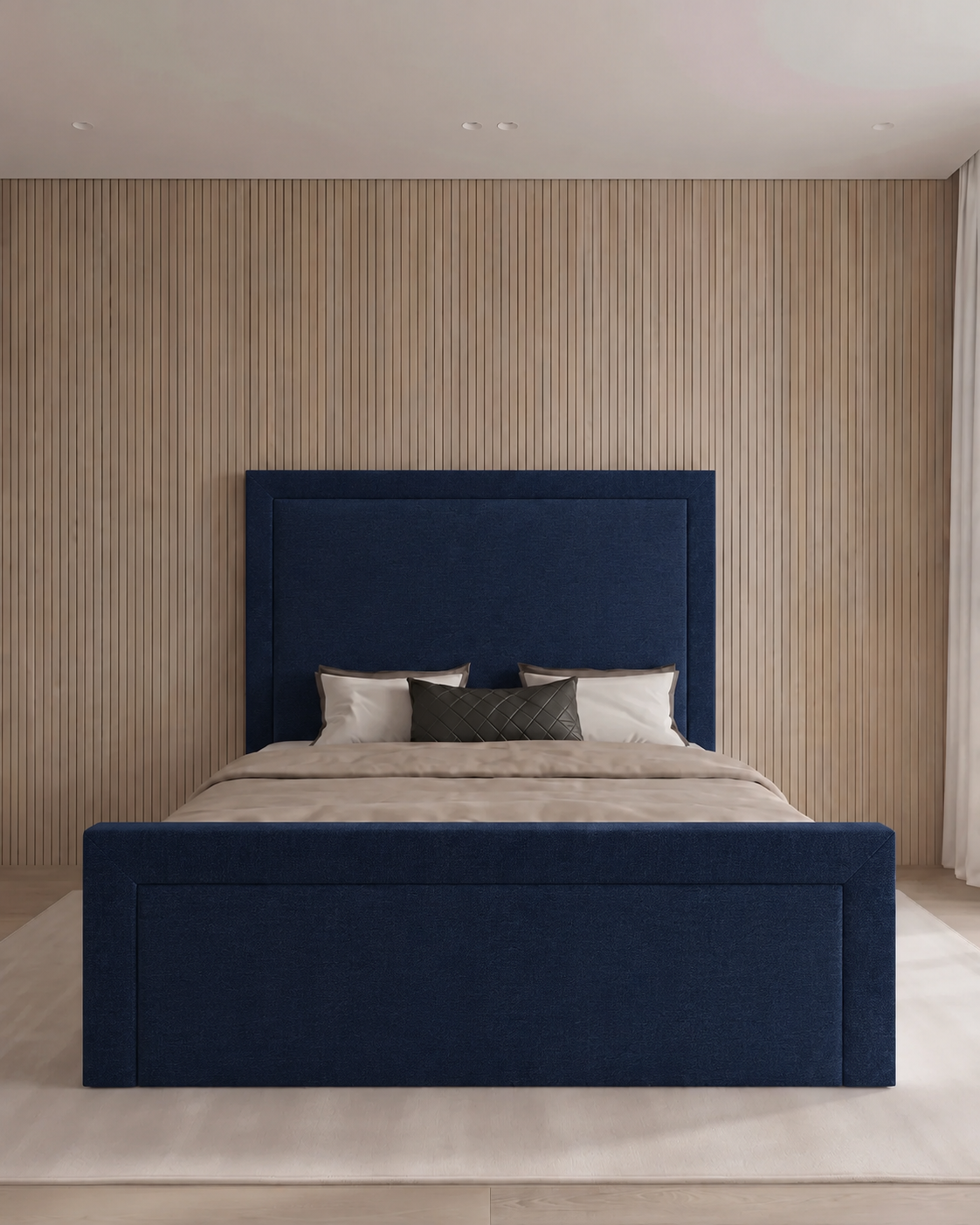 Nicodemus Luxury Handcrafted Upholstered Bed – British Furniture Shop 2026