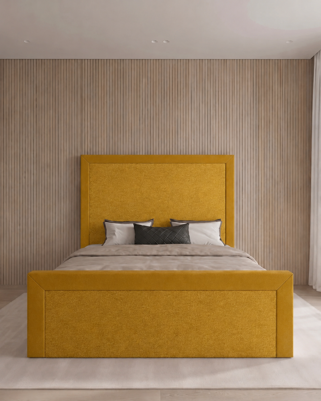 Nicodemus Luxury Handcrafted Upholstered Bed – British Furniture Shop 2026