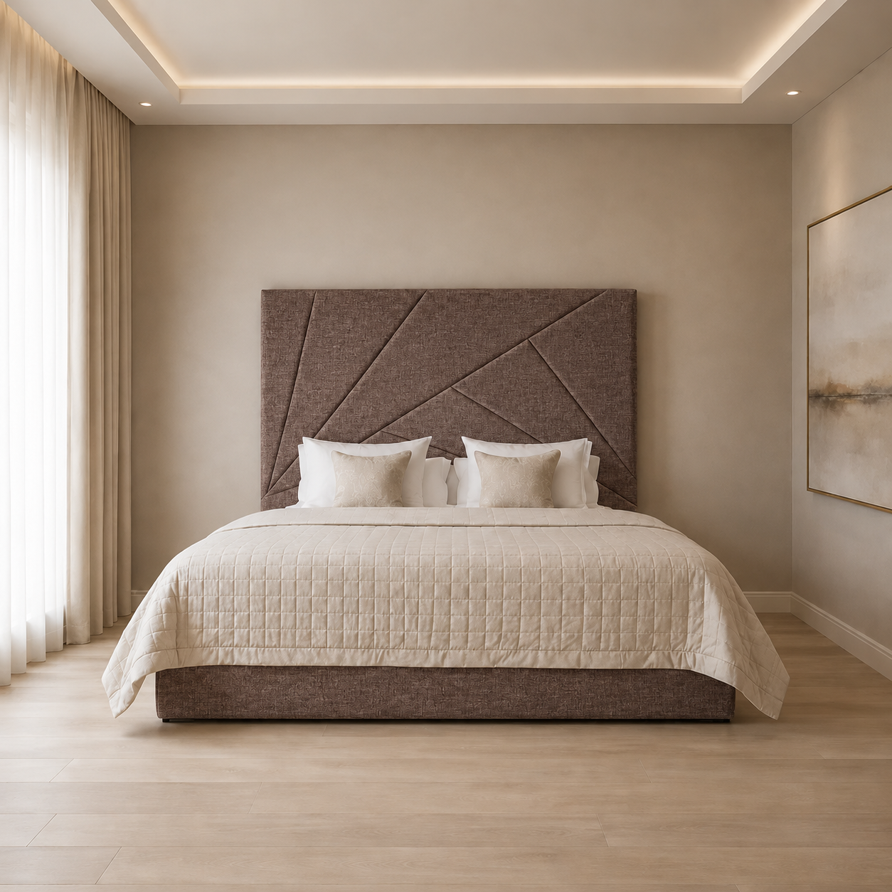 Stephen Luxury Refined Upholstered Bed – British Furniture Shop 2026