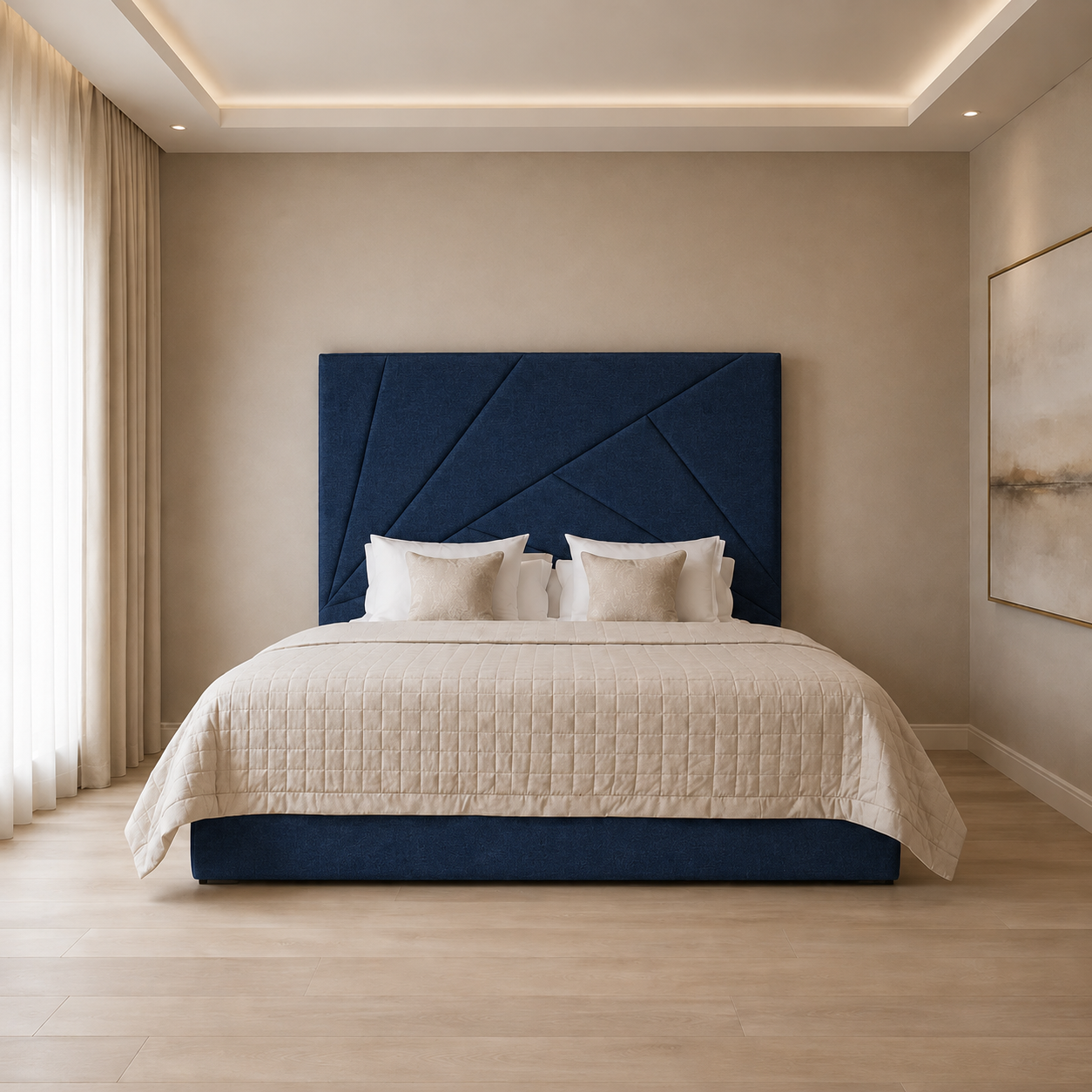 Stephen Luxury Refined Upholstered Bed – British Furniture Shop 2026