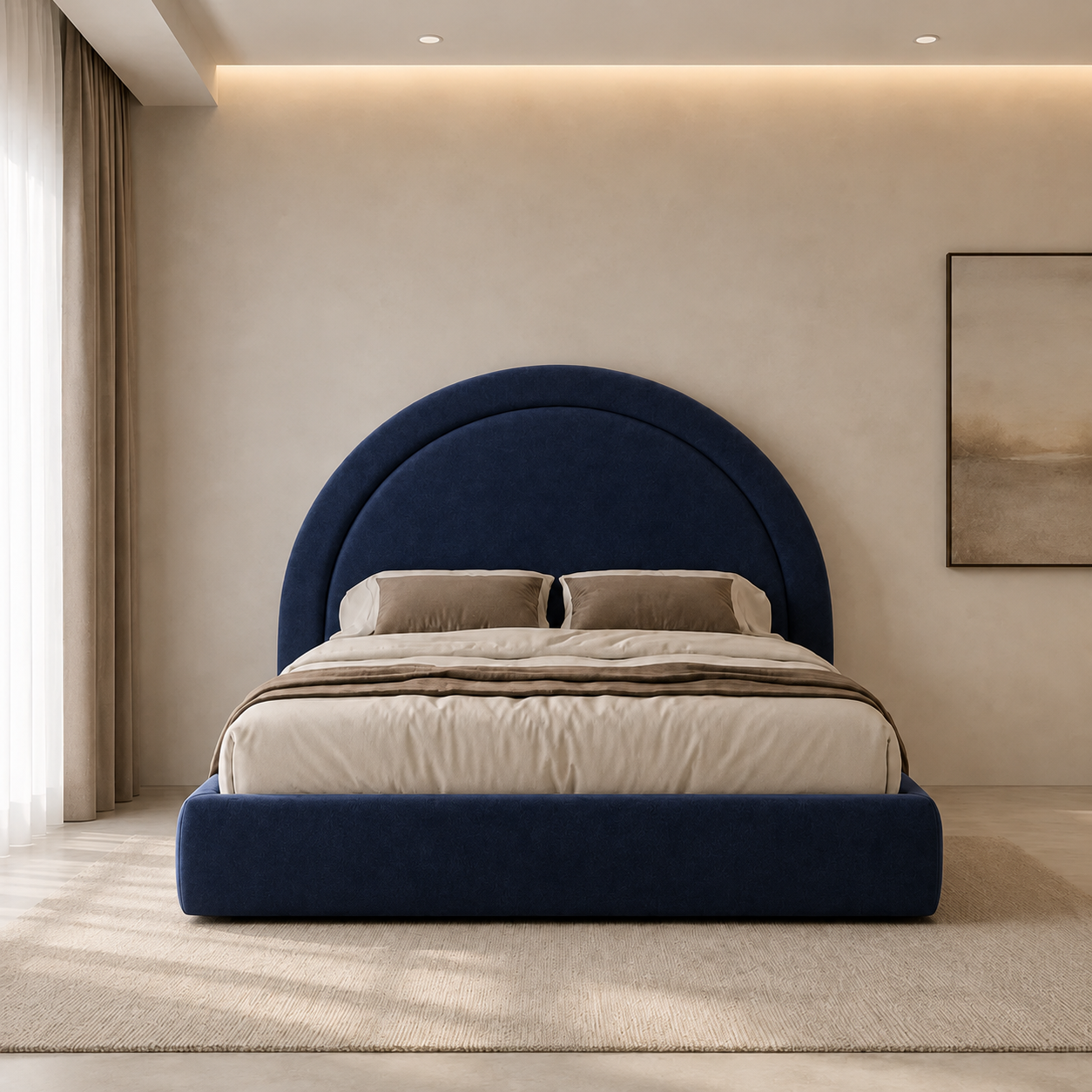 Jude Modern Refined Cloud Bed – British Furniture Shop 2026