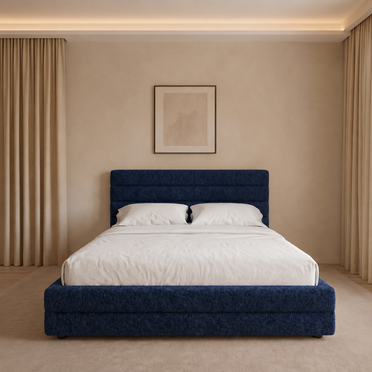 Thomas Modern Statement Upholstered Bed – British Furniture Shop 2026