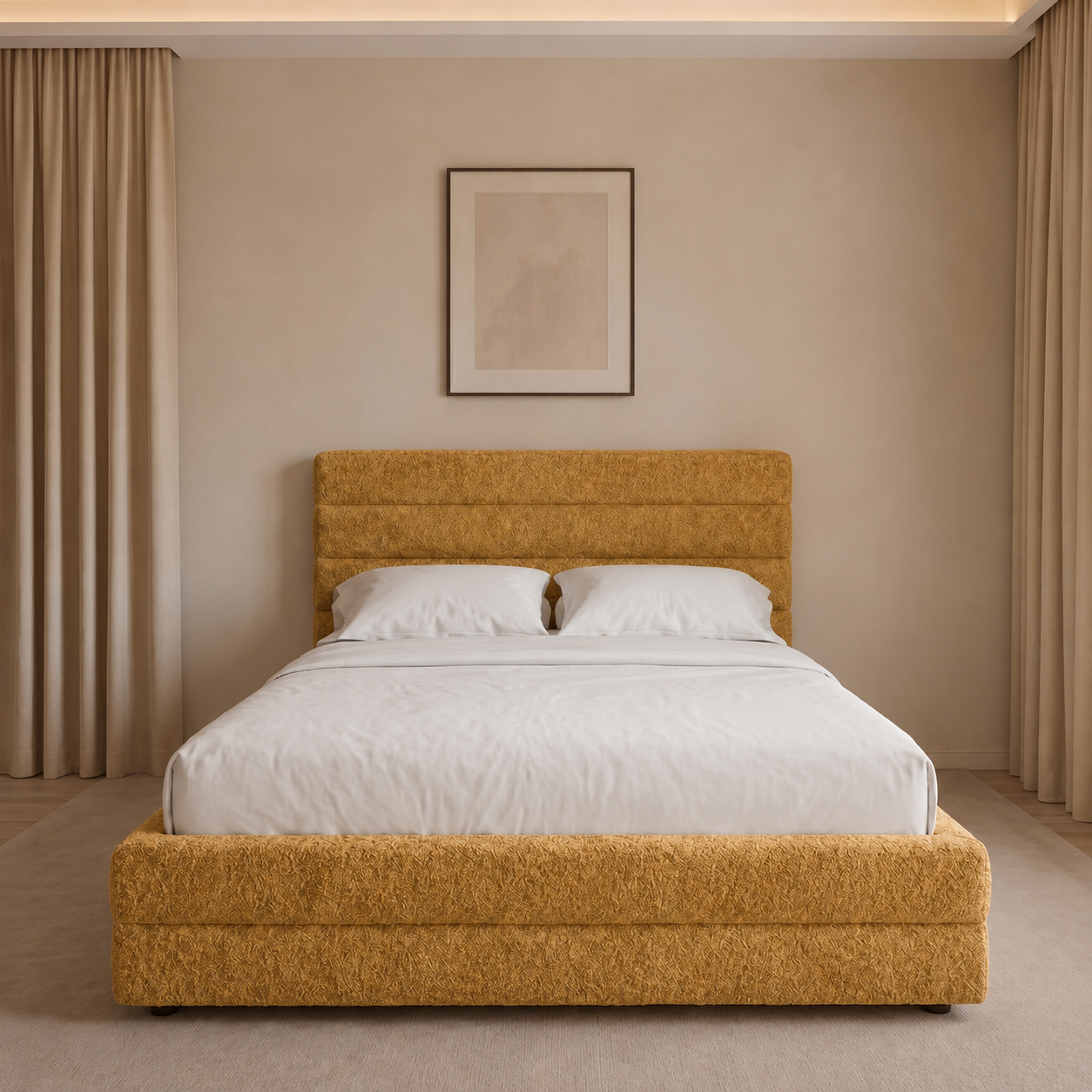 Thomas Modern Statement Upholstered Bed – British Furniture Shop 2026