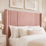 Andre Devonshire Winged Panel Upholstered Bed