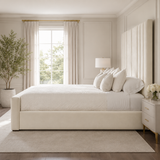 Rhianna Mirage Panel Upholstered Bed