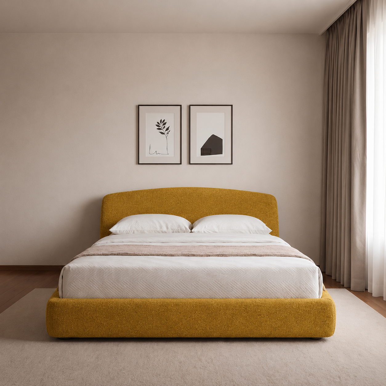 Malachi Luxury Signature Upholstered Bed – British Furniture Shop 2026