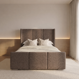 Zechariah Elegant Designer Upholstered Bed – British Furniture Shop 2026