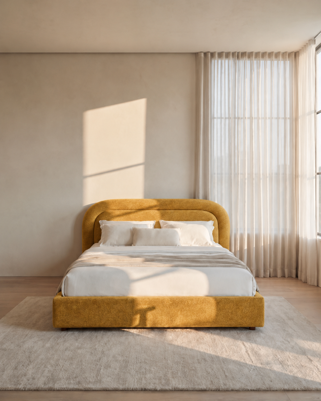 Hezekiah Contemporary Designer Upholstered Bed – British Furniture Shop 2026