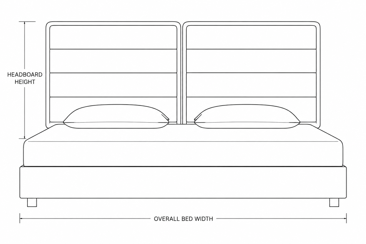 Split Headboard Upgrade