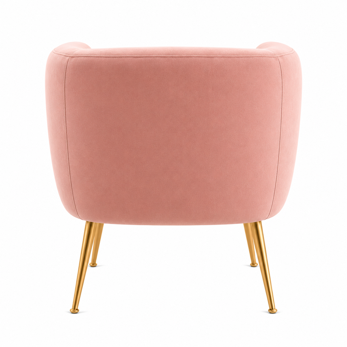 Eva Pink Velvet Armchair