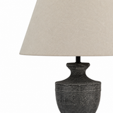 Jaasiel Urn Wooden Table Lamp