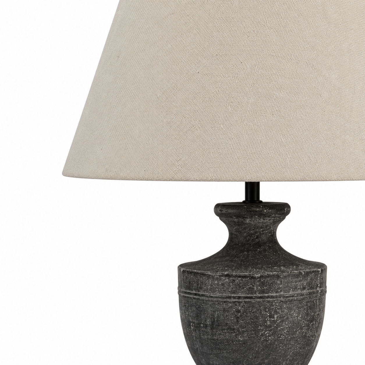 Jaasiel Urn Wooden Table Lamp