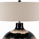 Nehemiah Table Lamp Linen Shade