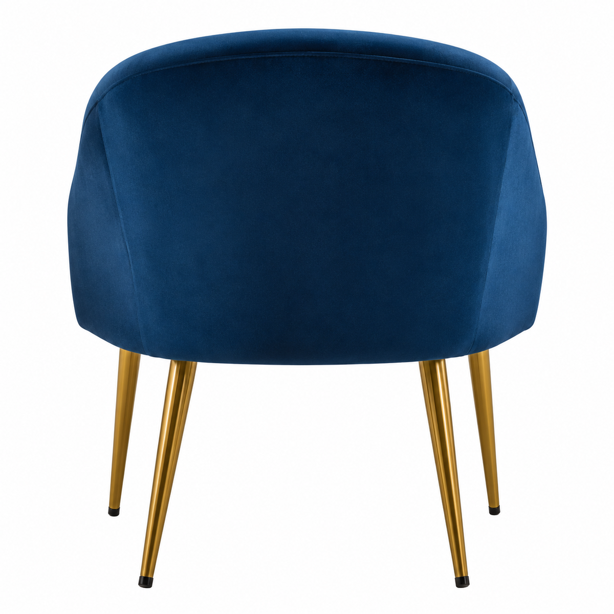 Eva Midnight Blue Chair And Footstool