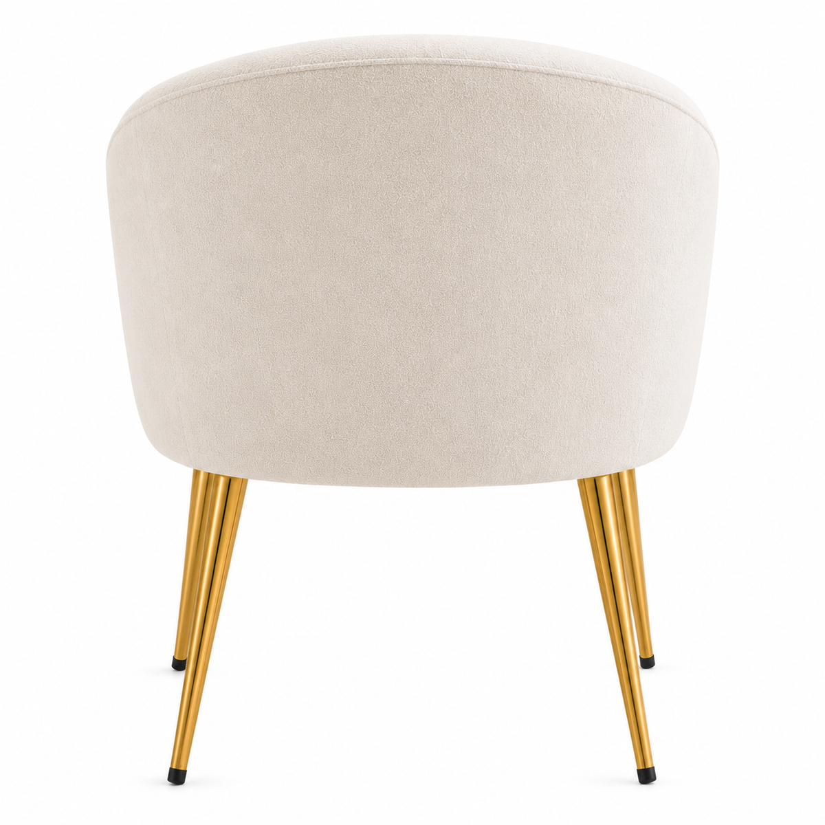 Eva Beige Chair And Footstool