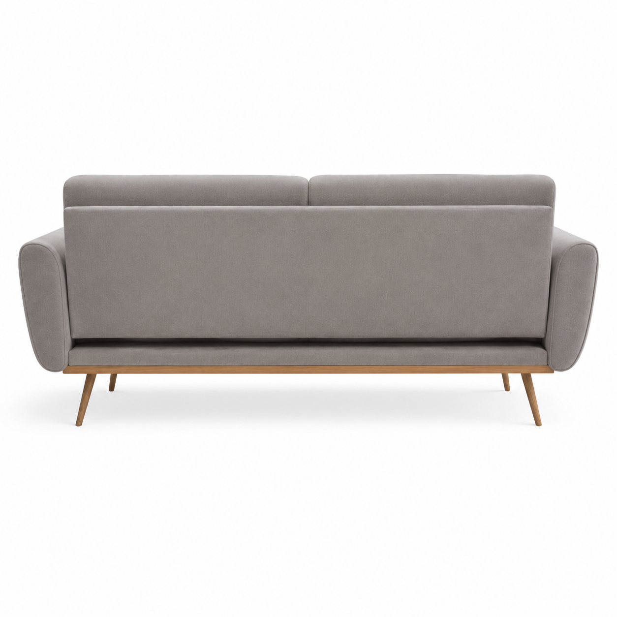 2 Seater Eva Grey Velvet Sofa Bed