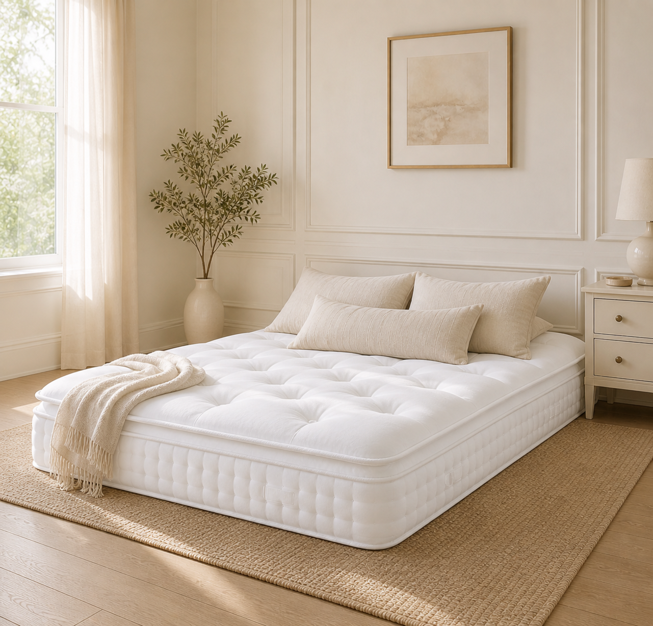 Nehemiah Grand Memory Foam Pillow Top Mattress