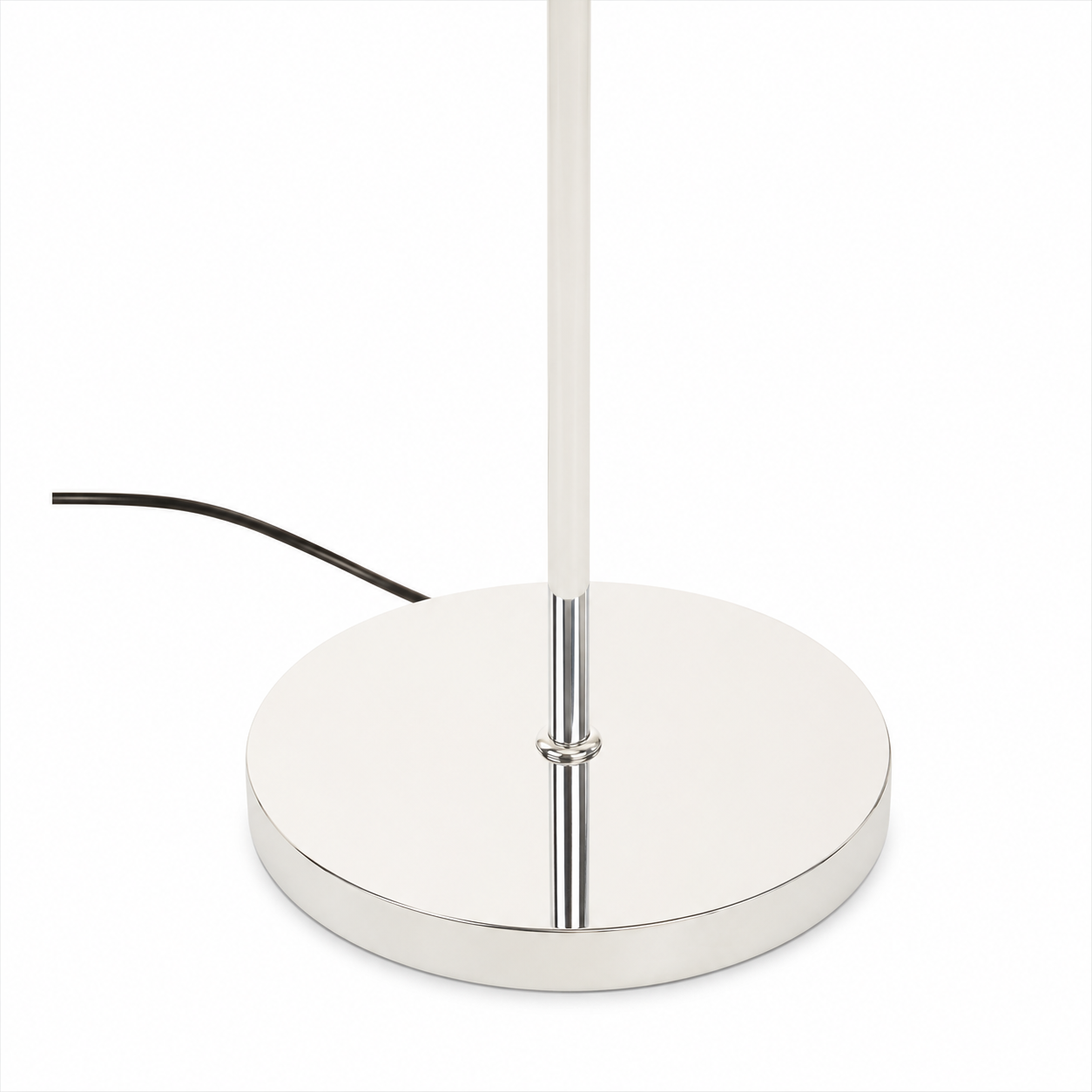 Remel Chrome Finish Tapered Floor Lamp