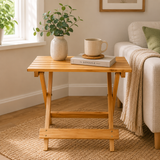 Nehemiah Natural Finish Folding Table