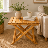 Nehemiah Natural Finish Folding Table