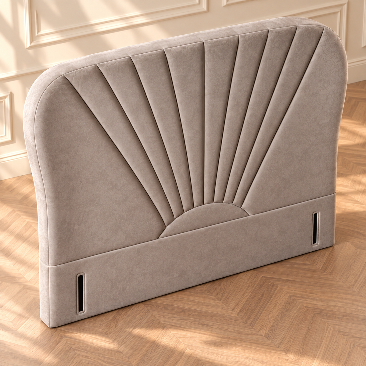 High Wingback Headboard, Elisha Luxury Padded 2027