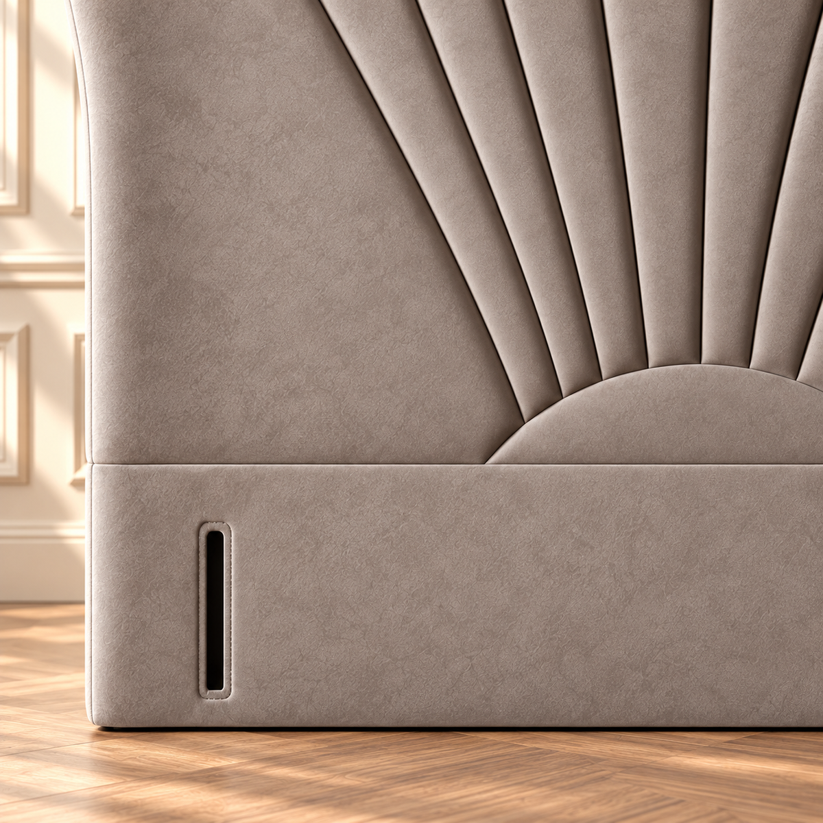 High Wingback Headboard, Elisha Luxury Padded 2027
