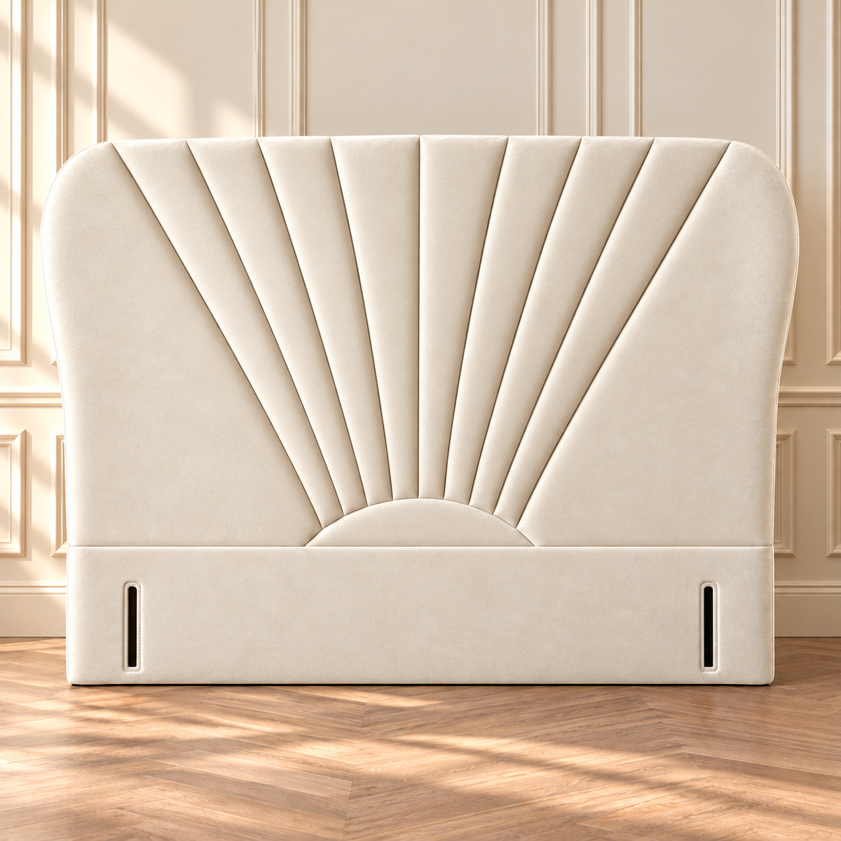 High Wingback Headboard, Elisha Luxury Padded 2027