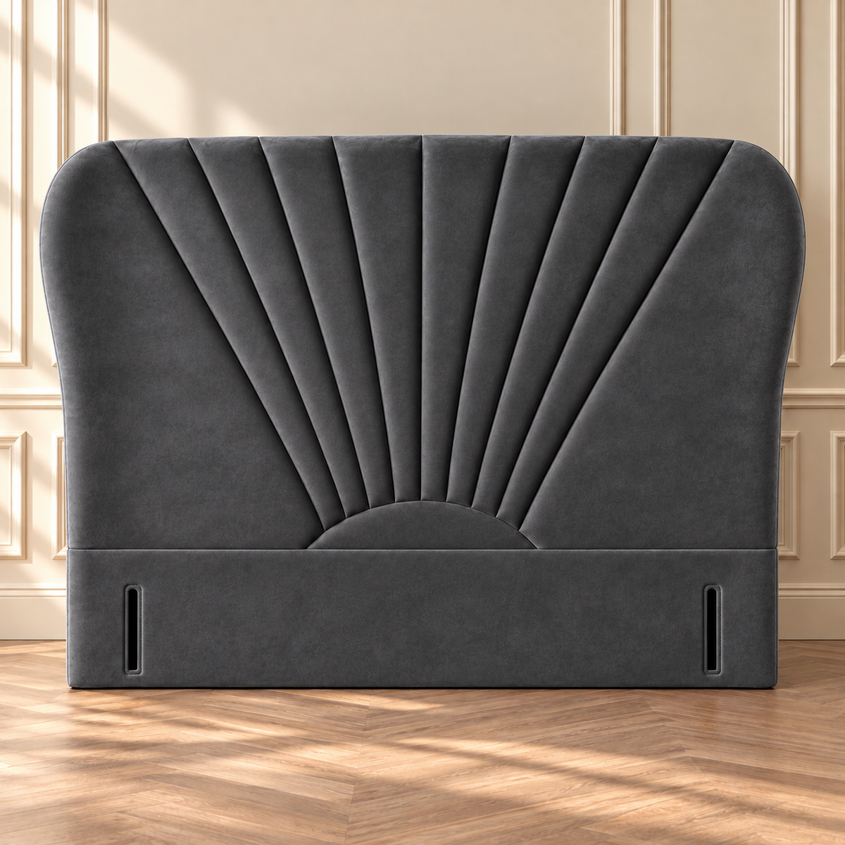 High Wingback Headboard, Elisha Luxury Padded 2027