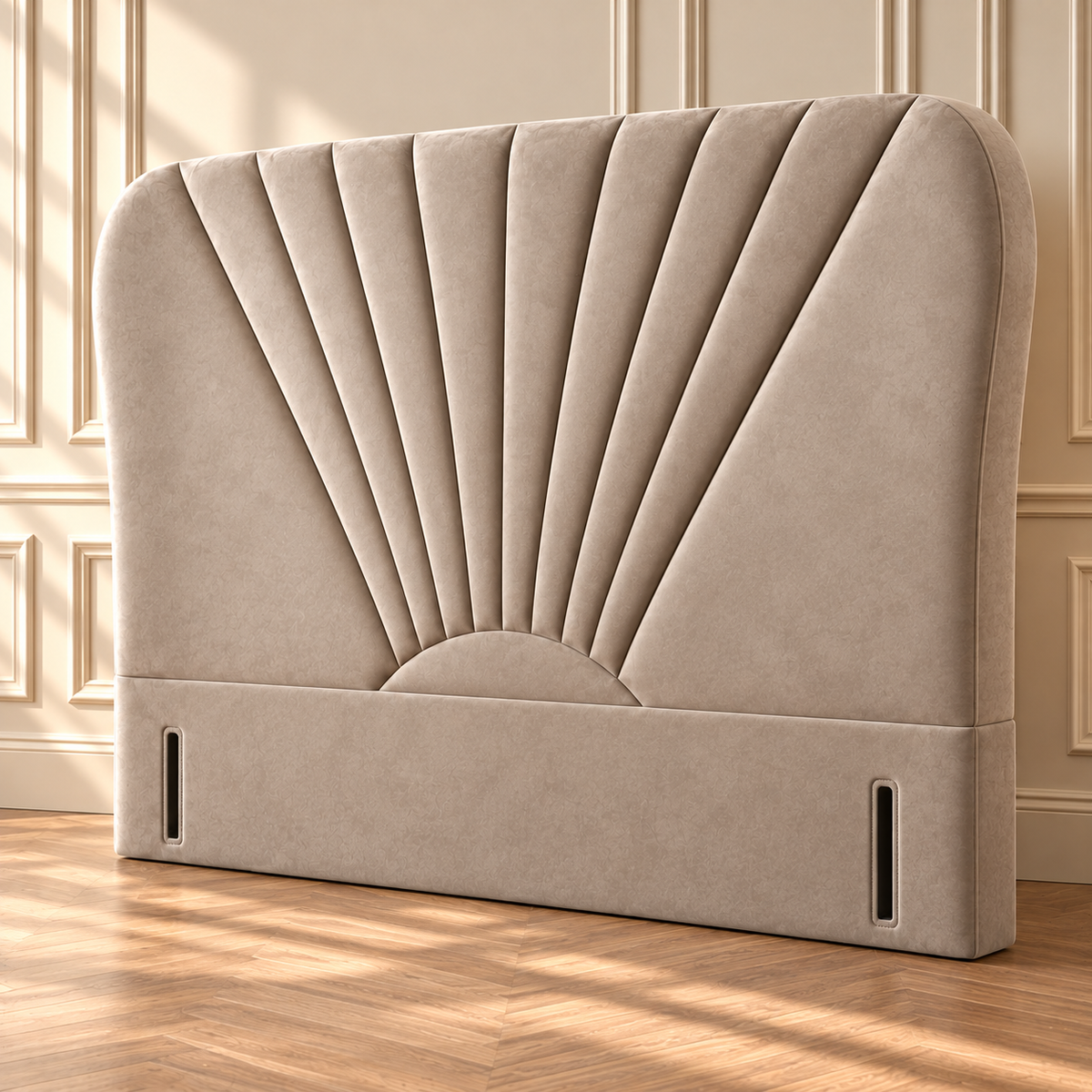 High Wingback Headboard, Elisha Luxury Padded 2027