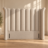 High Wingback Headboard, Tobias Art Deco Tulip 2027