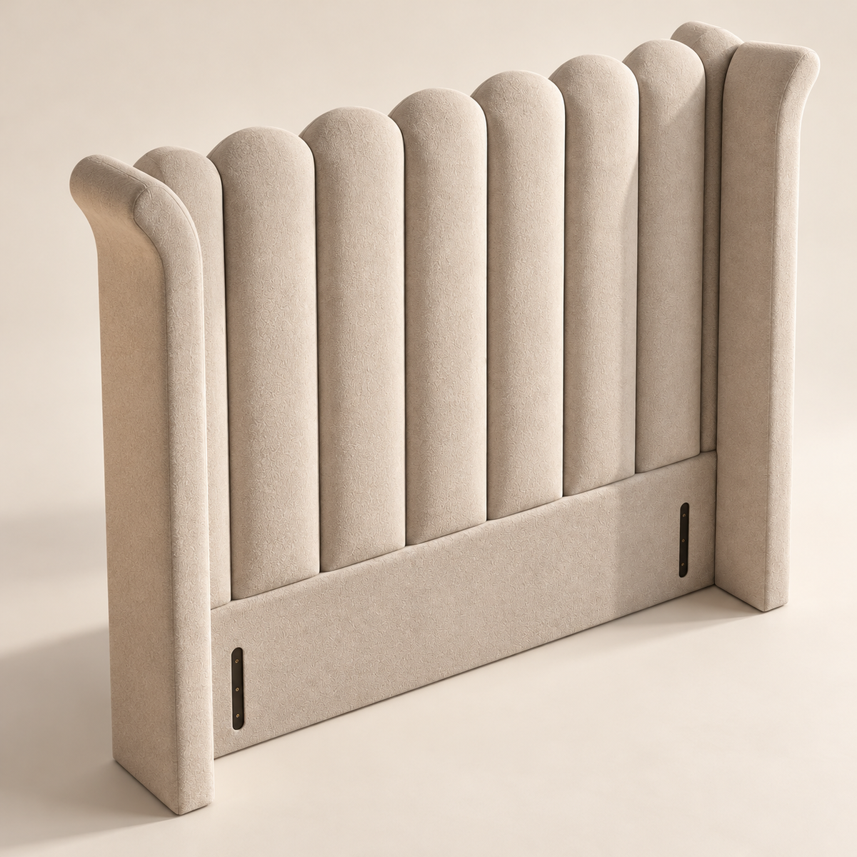 High Wingback Headboard, Tobias Art Deco Tulip 2027