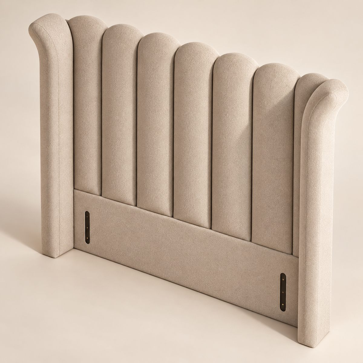 High Wingback Headboard, Tobias Art Deco Tulip 2027