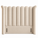 High Wingback Headboard, Tobias Art Deco Tulip 2027