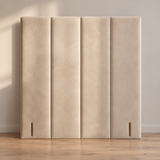 High Panelled Headboard, Andrew Four Panel Geometric 2027