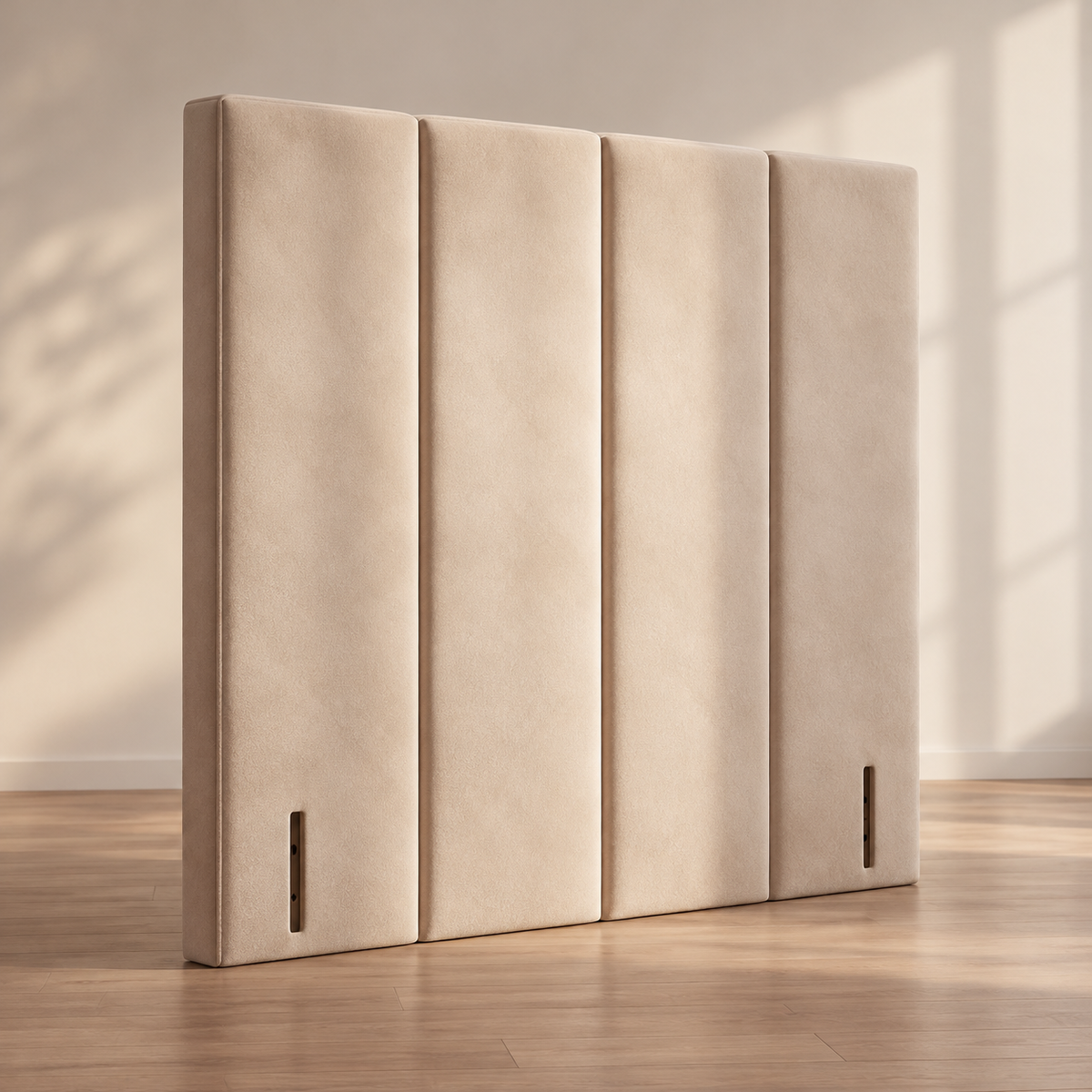 High Panelled Headboard, Andrew Four Panel Geometric 2027
