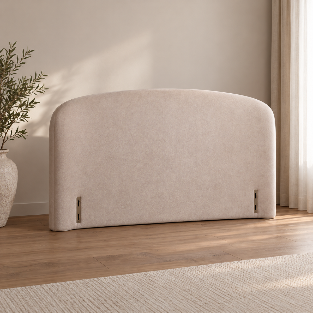 Low Upholstered Headboard, Malachi Structured Signature 2027