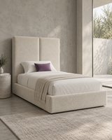 Yvonne Elegant Statement Wide Headboard Bed