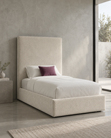Yvonne Elegant Statement Wide Headboard Bed